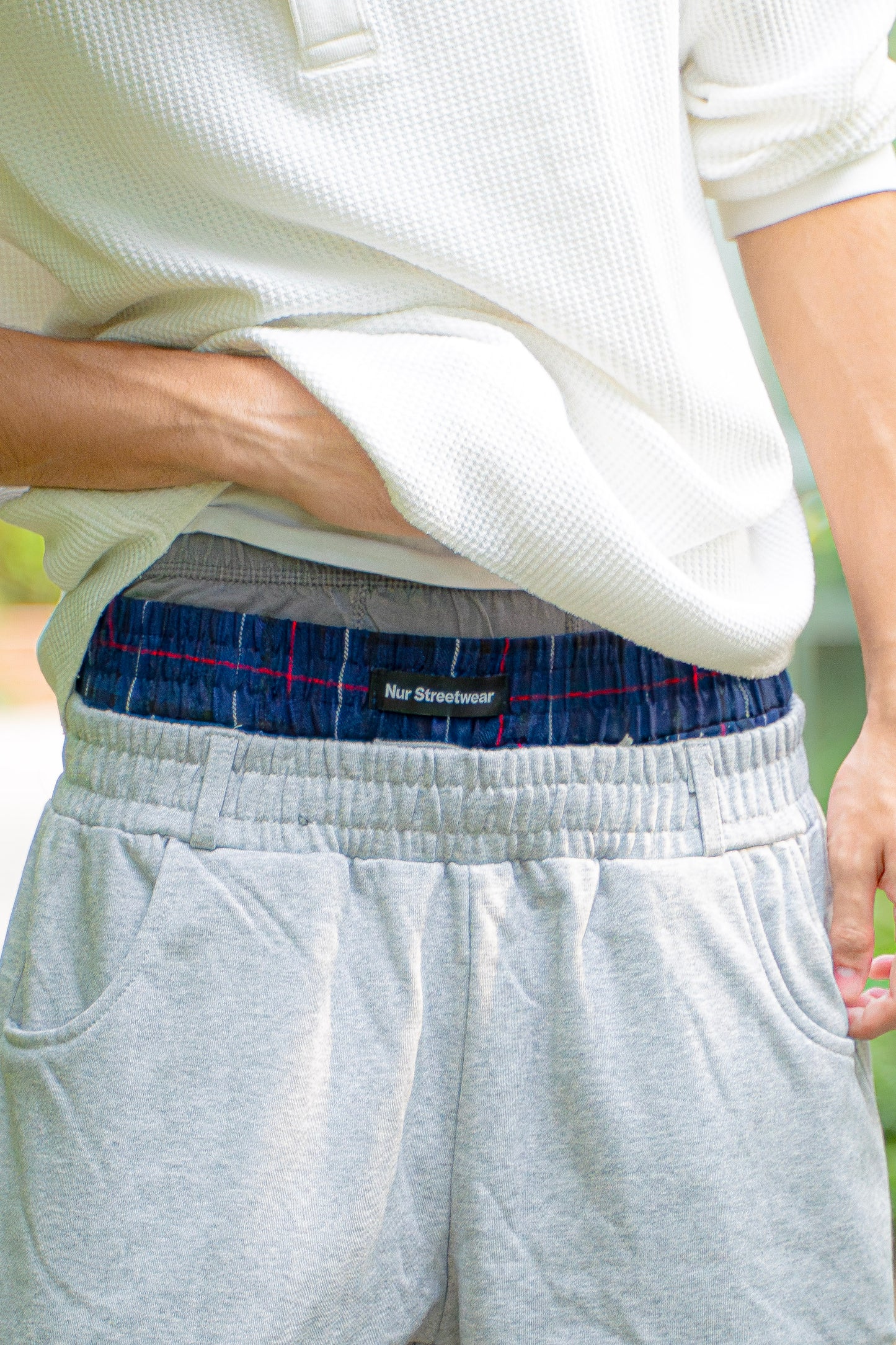 Nur Double Waist Shorts