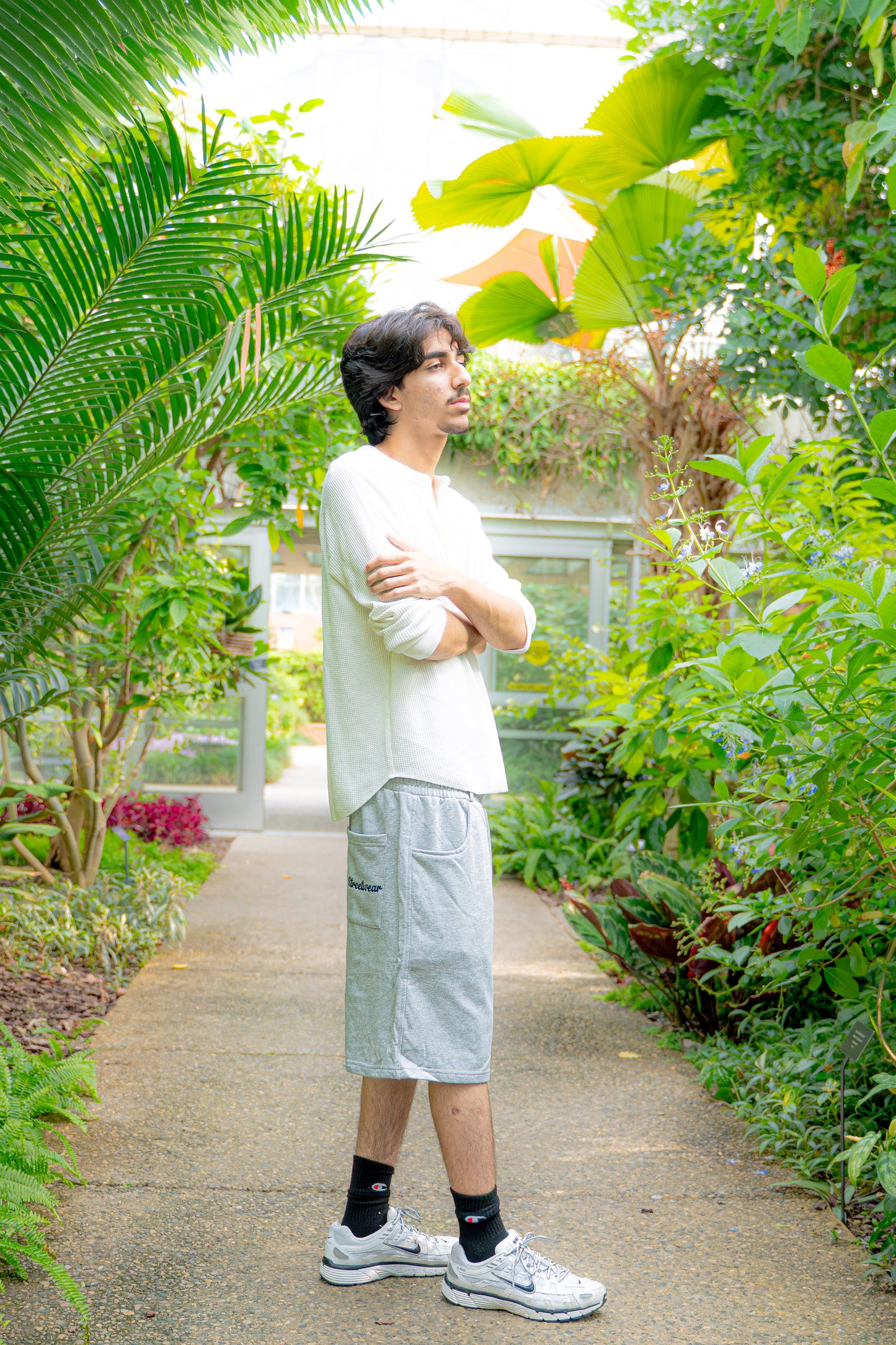 Nur Double Waist Shorts