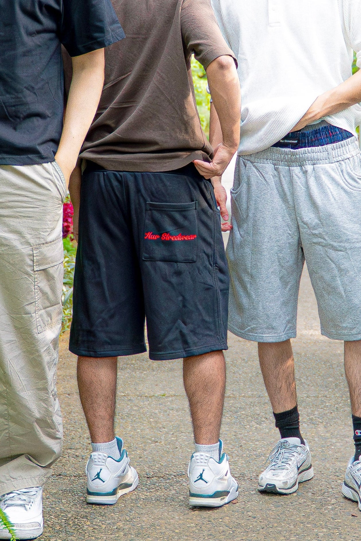 Nur Double Waist Shorts